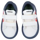 White & Blue Mickey Mouse Trainers, 1, hi-res