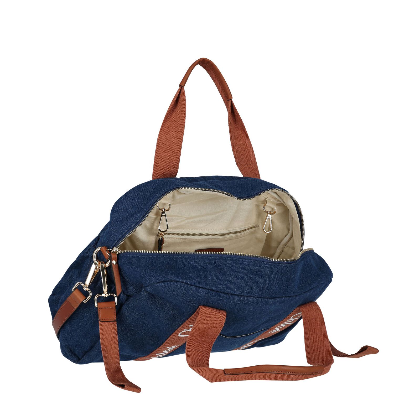 Navy Blue Logo Baby Changing Bag, 1, hi-res