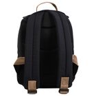 Boys Black Logo Backpack, 1, hi-res