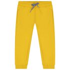 Younger Boys Ivory, Blue & Yellow 3-Piece Tracksuit, 1, hi-res
