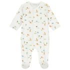 Baby Boys Ivory & Yellow Babygrows ( 2-Pack ), 3, hi-res