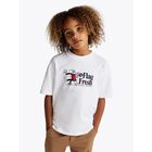 Boys White Logo T-Shirt, 1, hi-res