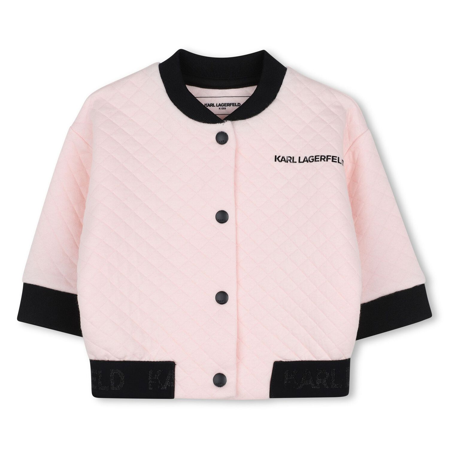 Younger Girls Pink Choupette Tracksuit Set, 1, hi-res