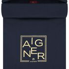 Baby Boys Navy Blue & Gold Logo Nest, 3, hi-res