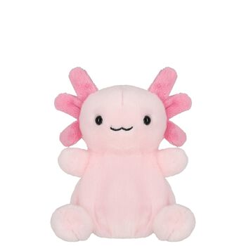 Girls Pink Palm Pals Ax Axolotl Soft Toy ( 13CM )