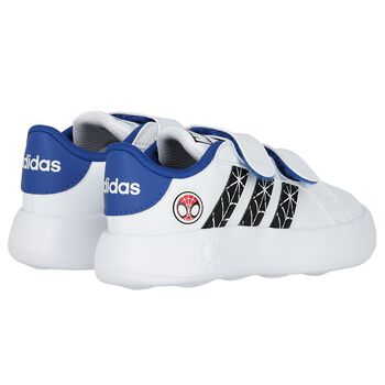White Spider Man Trainers