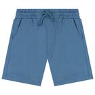 Boys Blue Turtle Shorts Set, 3, hi-res