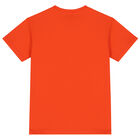 Boys Orange Logo T-Shirt, 1, hi-res