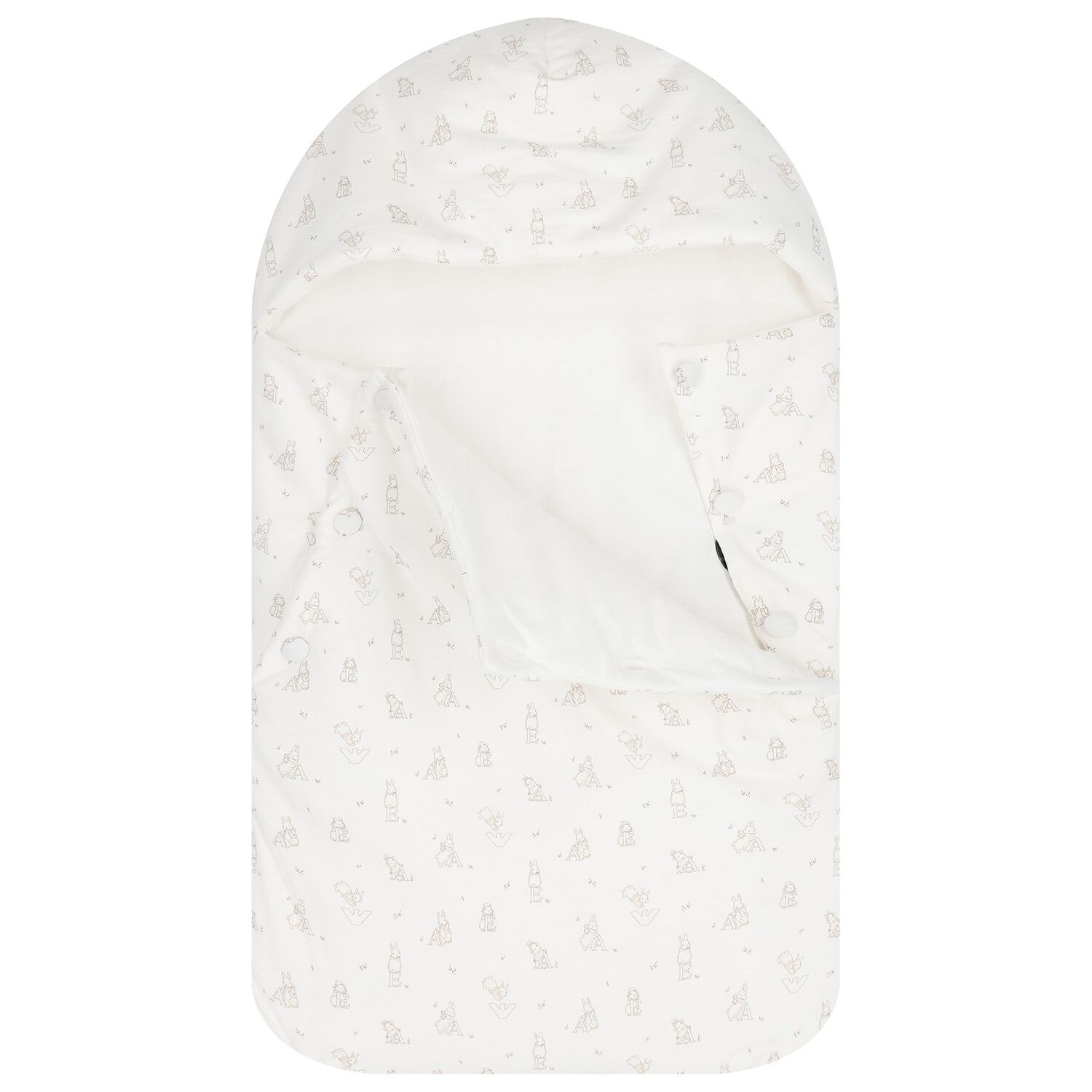 Ivory Alphabet & Bunny Baby Nest, 2, hi-res