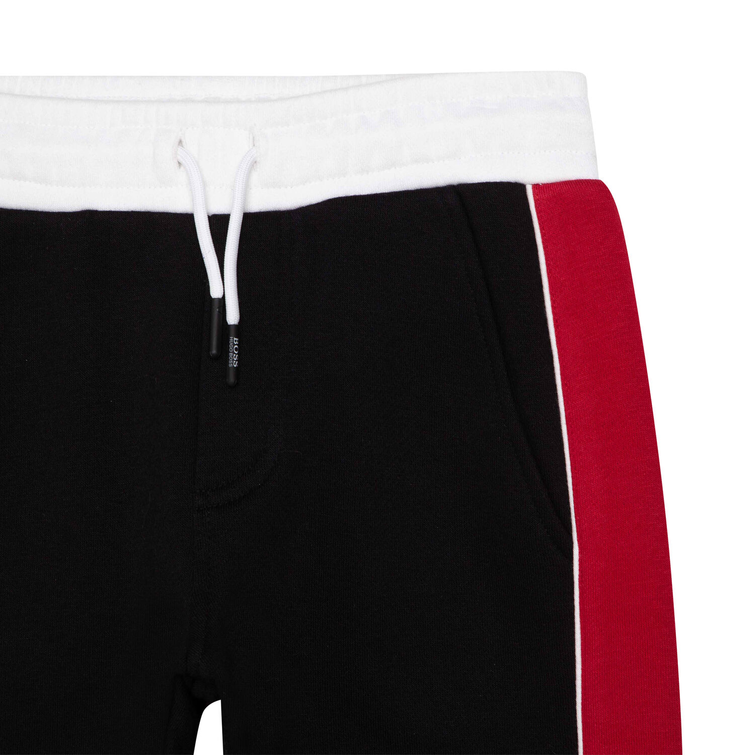 Boys Black Logo Joggers, 1, hi-res image number null