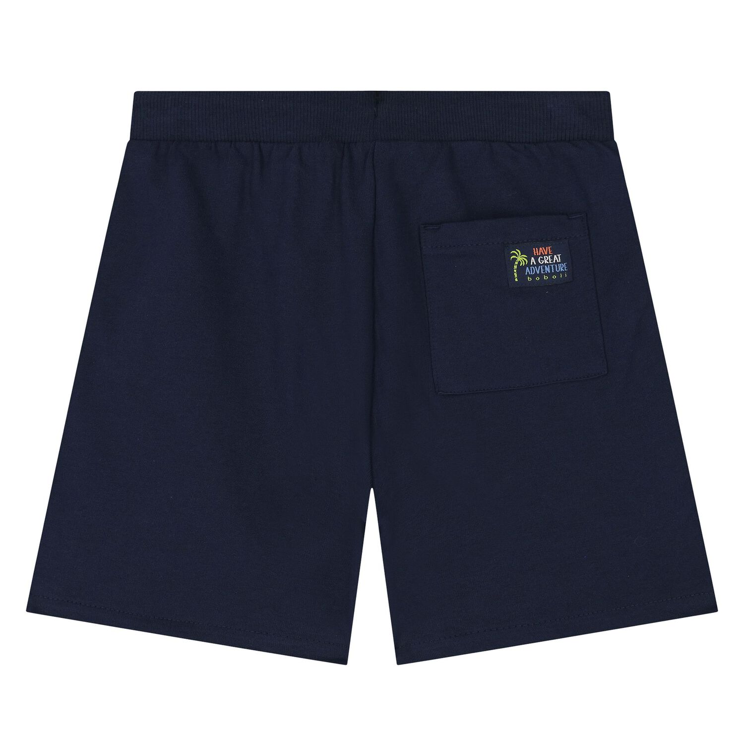 Boys Navy Blue Shorts, 1, hi-res