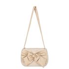 Girls Gold Bow Handbag, 1, hi-res