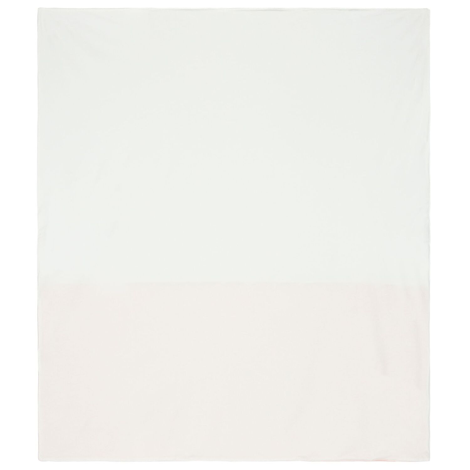 Baby Girls White & Pink Flower Blanket, 1, hi-res image number null