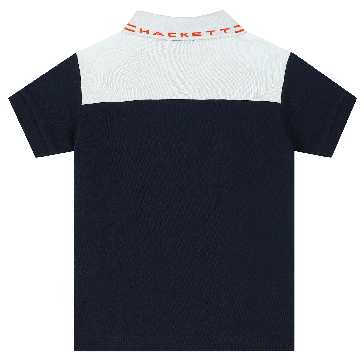 Boys Navy Blue Logo Polo Shirt, 1, hi-res