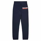 Boys Navy Logo Joggers, 1, hi-res