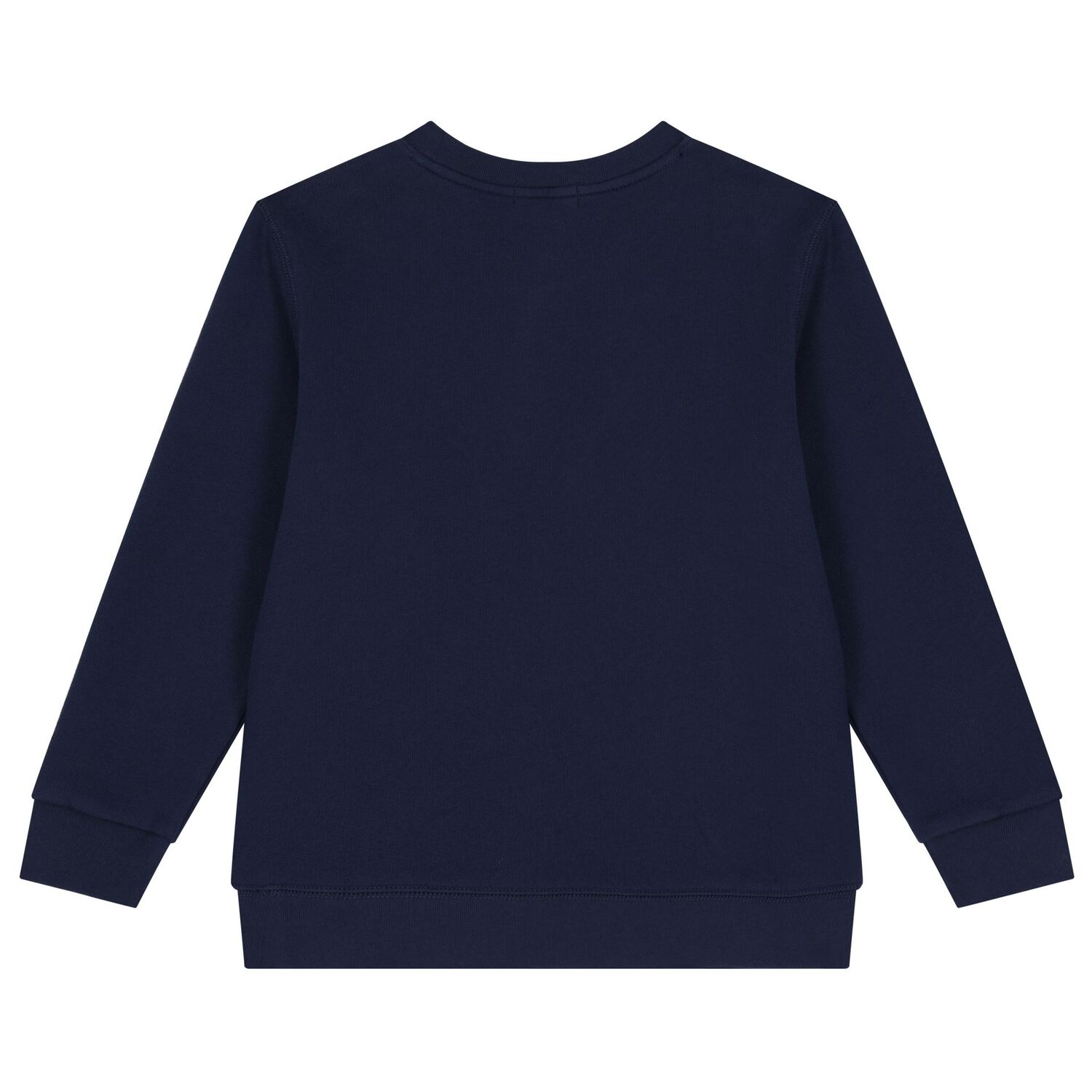 Boys Navy Blue Polo Bear Sweatshirt, 1, hi-res