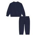 Younger Navy Blue Logo Tracksuit, 2, hi-res