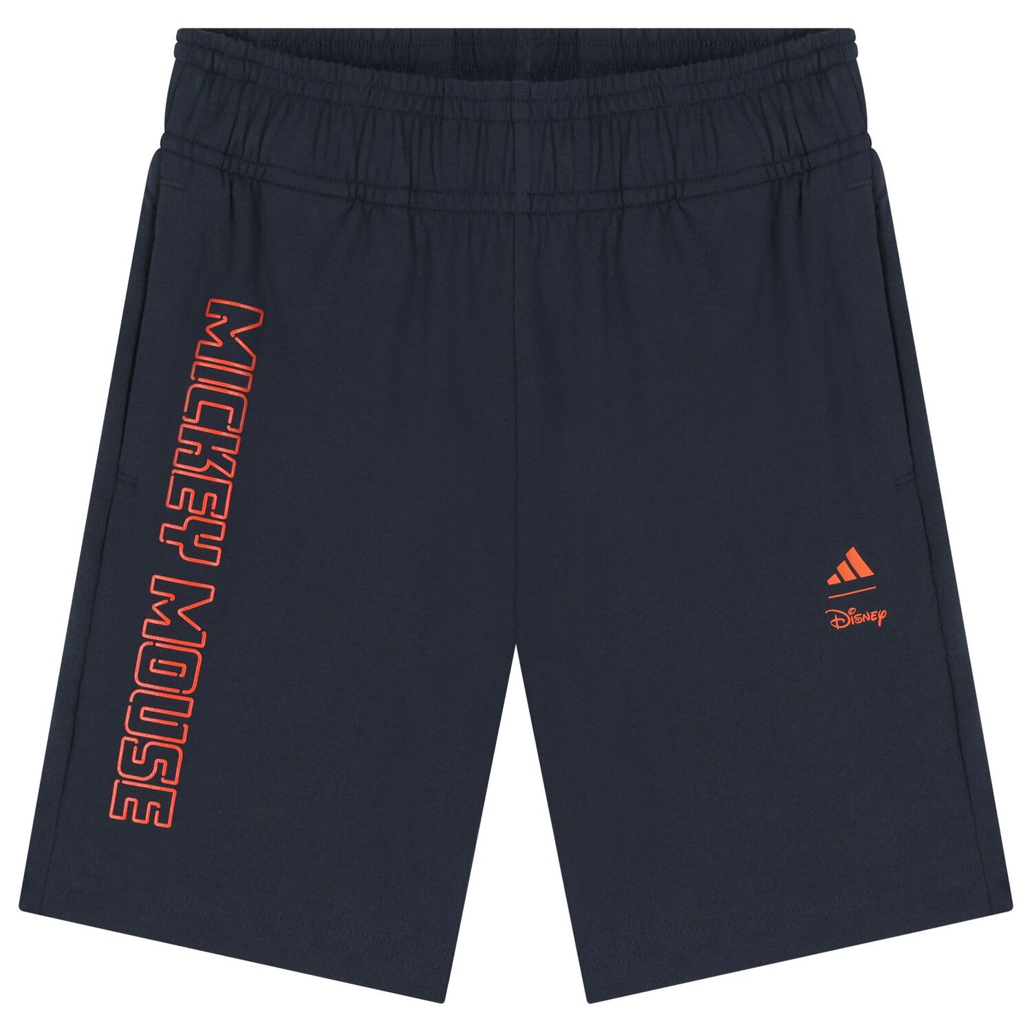 Navy Blue Disney Logo Shorts Set, 1, hi-res