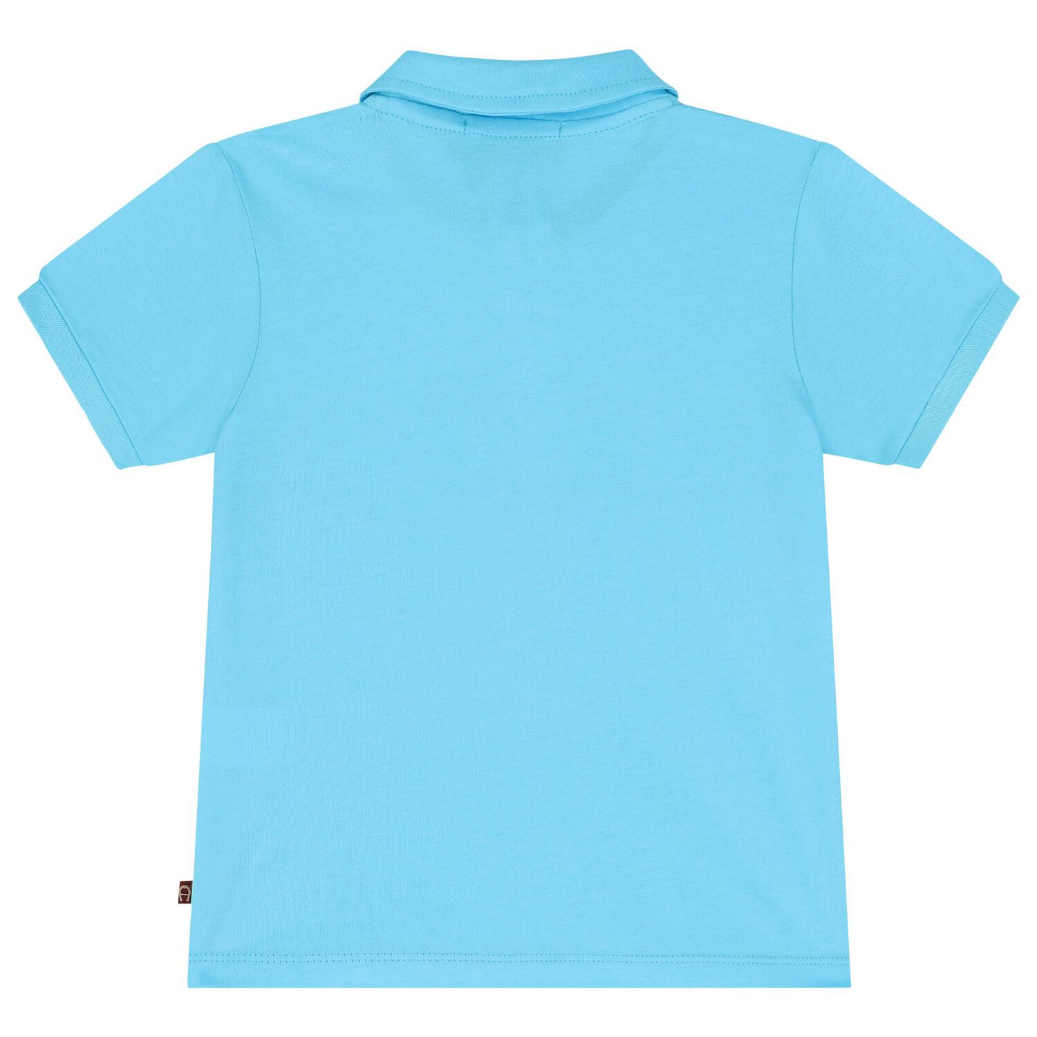 Younger Boys Blue & Navy Logo Polo Shirt, 2, hi-res