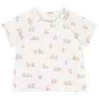 Baby Ivory & Beige Tracksuit Set, 1, hi-res