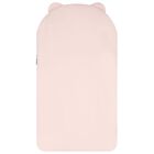 Baby Girls Pink & White Teddy Bear Logo Nest, 2, hi-res