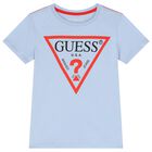 Boys Blue Logo T-Shirt, 8, hi-res