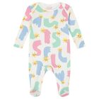 Baby Girls Ivory Shooting Stars Babygrow Gift Set, 1, hi-res