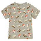 Boys White, Green & Orange Shorts Set, 1, hi-res