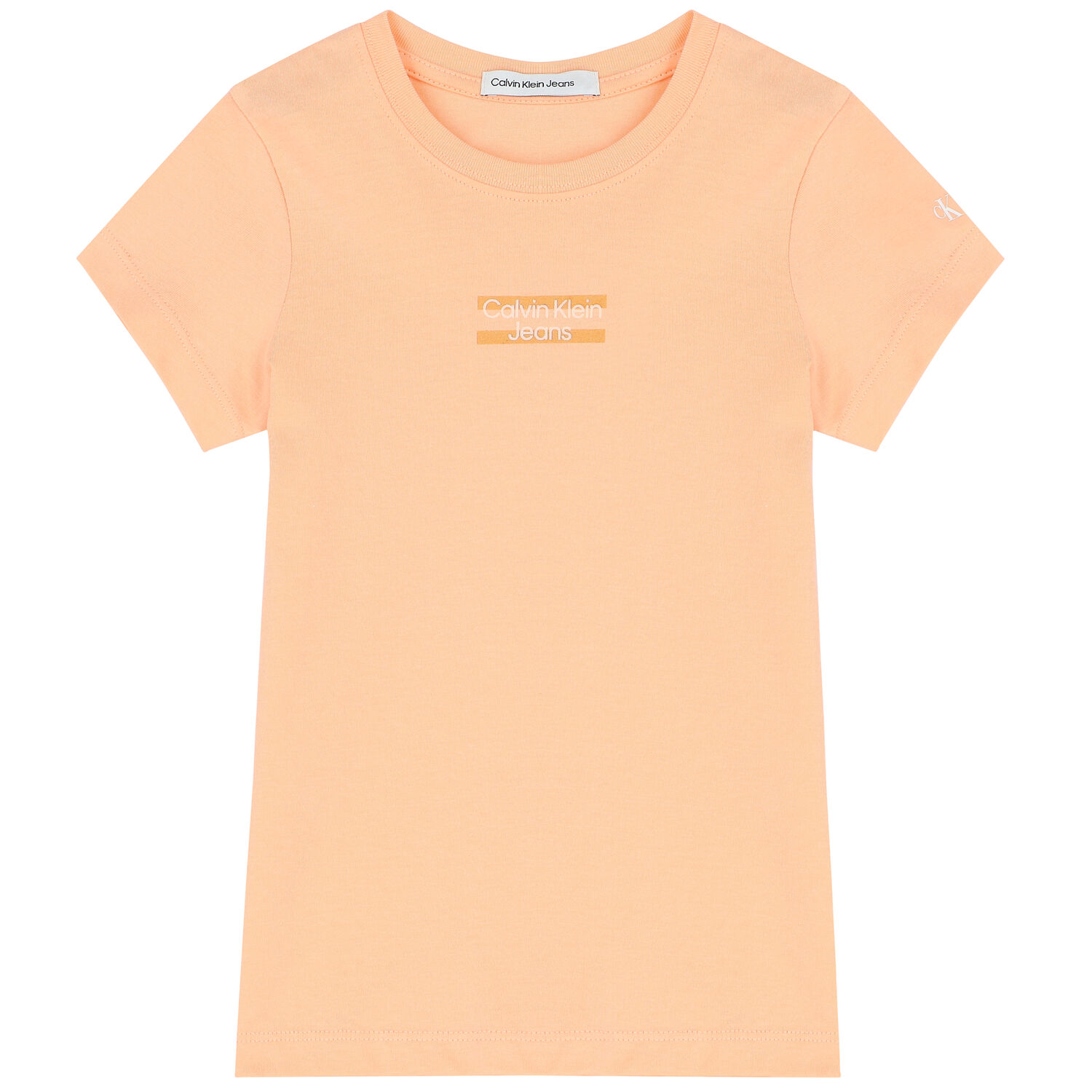 Girls Coral Logo T-Shirt, 2, hi-res