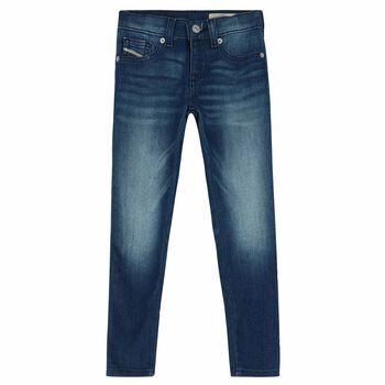 Girls Blue Denim Jeans