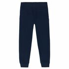 Boys Navy Logo Joggers, 2, hi-res