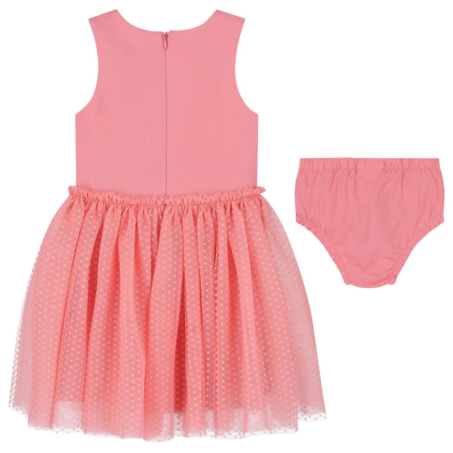 Younger Girls Pink Dress Set, 1, hi-res image number null