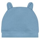 Baby Boys White & Blue Bodysuit Set, 1, hi-res