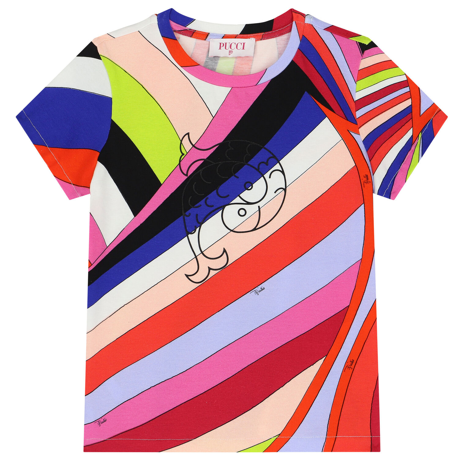 Girls Multi-Coloured Iride T-Shirt, 1, hi-res