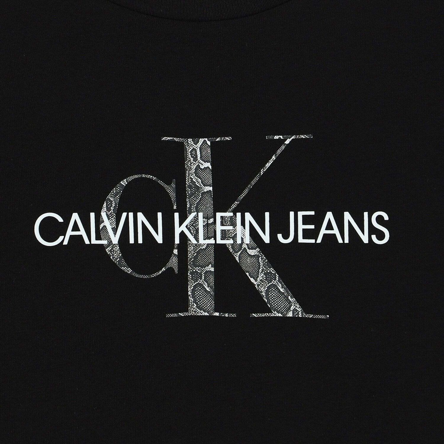 Girls Black Logo T-Shirt, 1, hi-res image number null