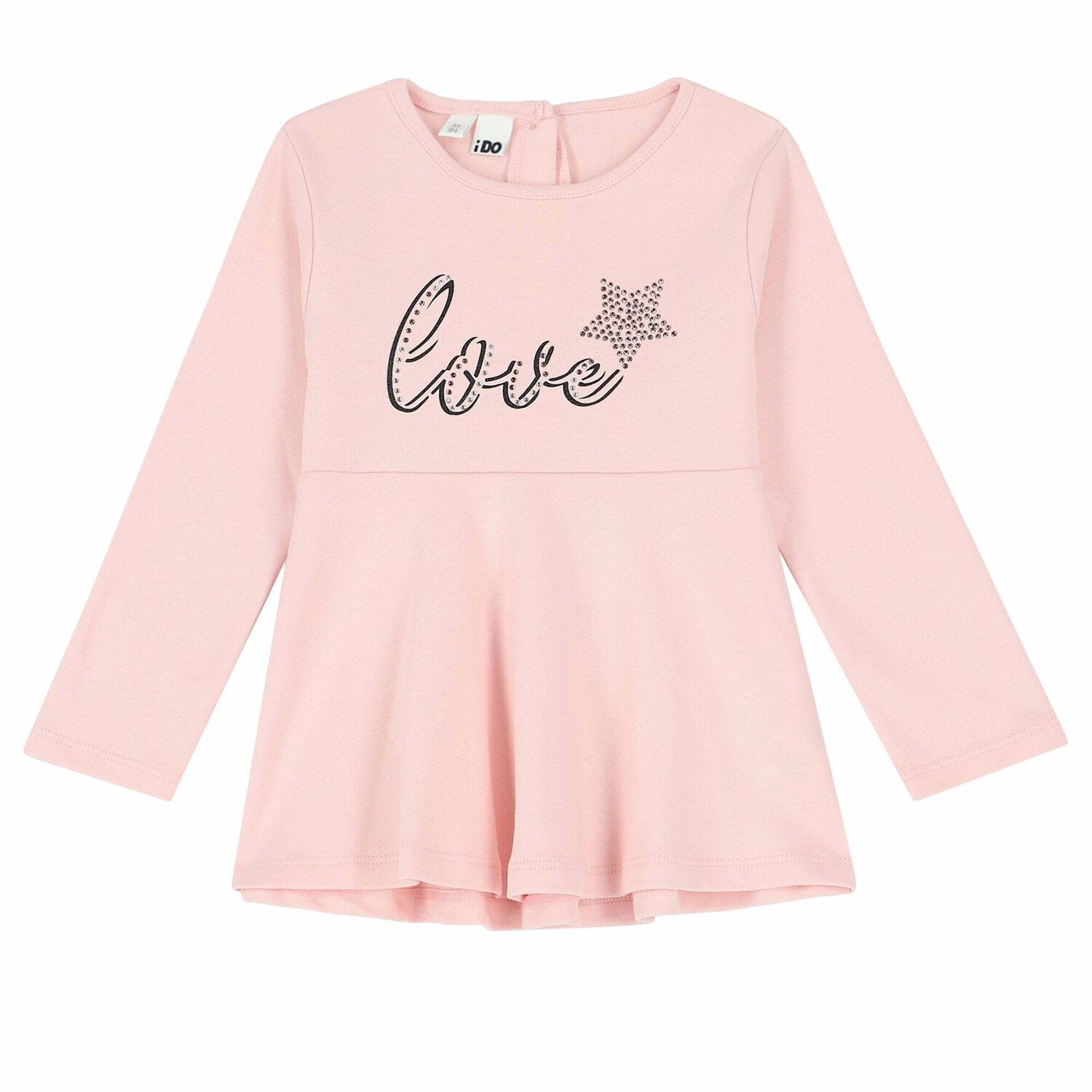 Girls Pink & Black Leggings Set, 1, hi-res