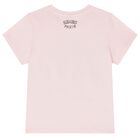 Girls Pink Tiger Logo T-Shirt, 1, hi-res