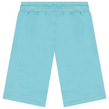 Boys Aqua Logo Shorts