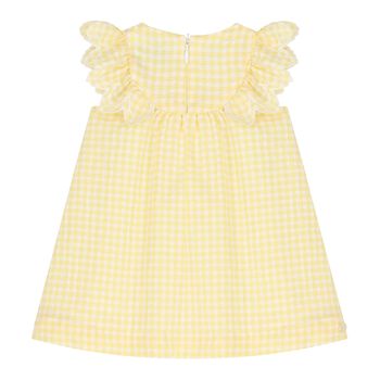 Baby Girls Yellow & White Floral Dress