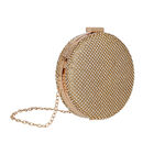 Girls Gold Embellished Bag, 1, hi-res