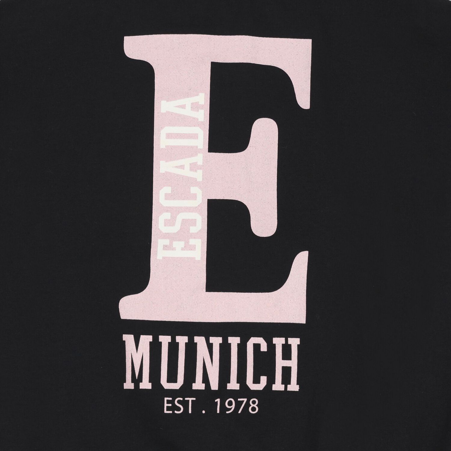 Girls Black Logo Zip Up Top, 1, hi-res
