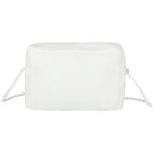 Girls Ivory & Pink Chiffon Handbag, 3, hi-res