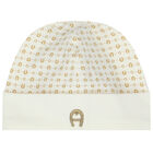 Ivory & Gold Logo Babygrow Gift Set, 1, hi-res