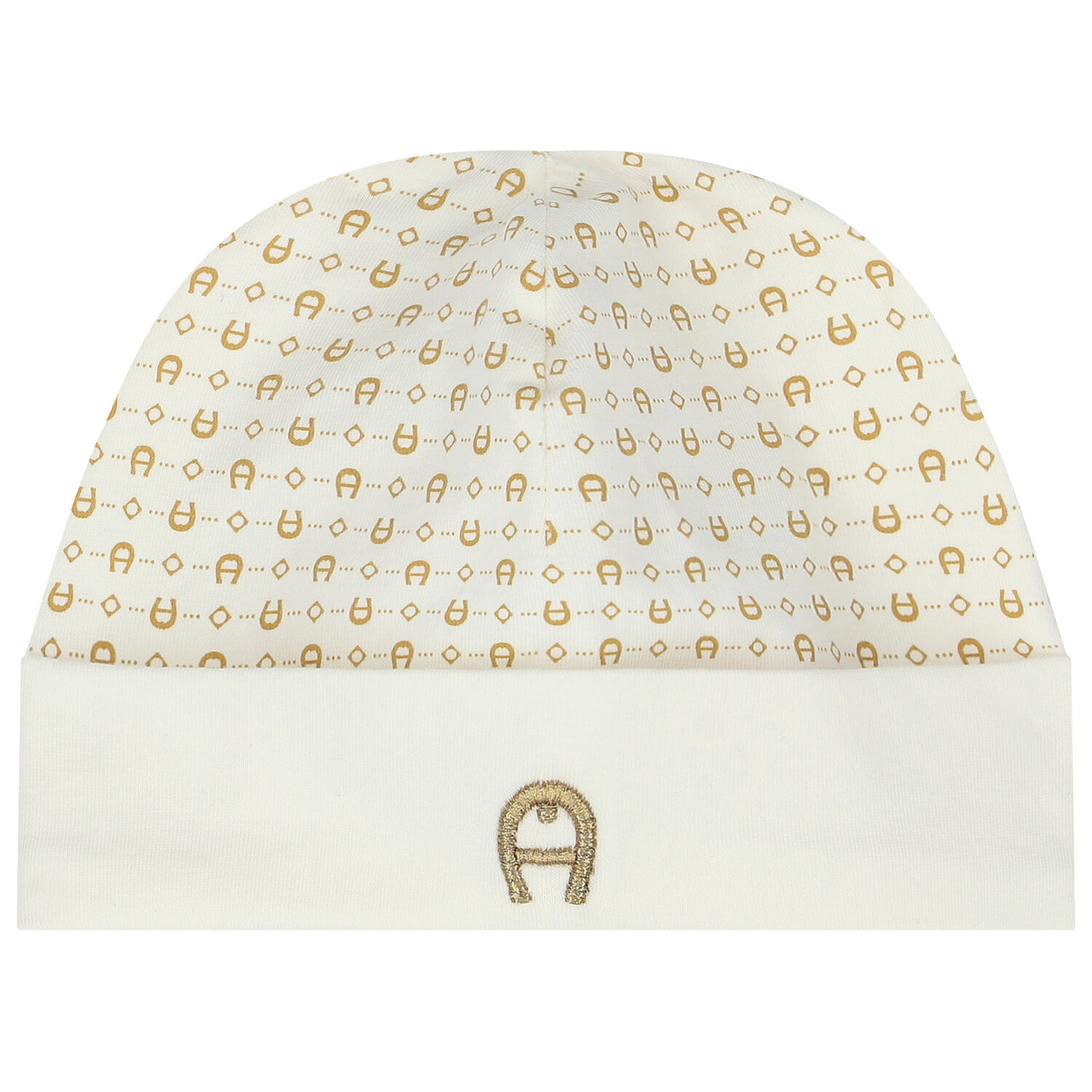 Ivory & Gold Logo Babygrow Gift Set, 1, hi-res