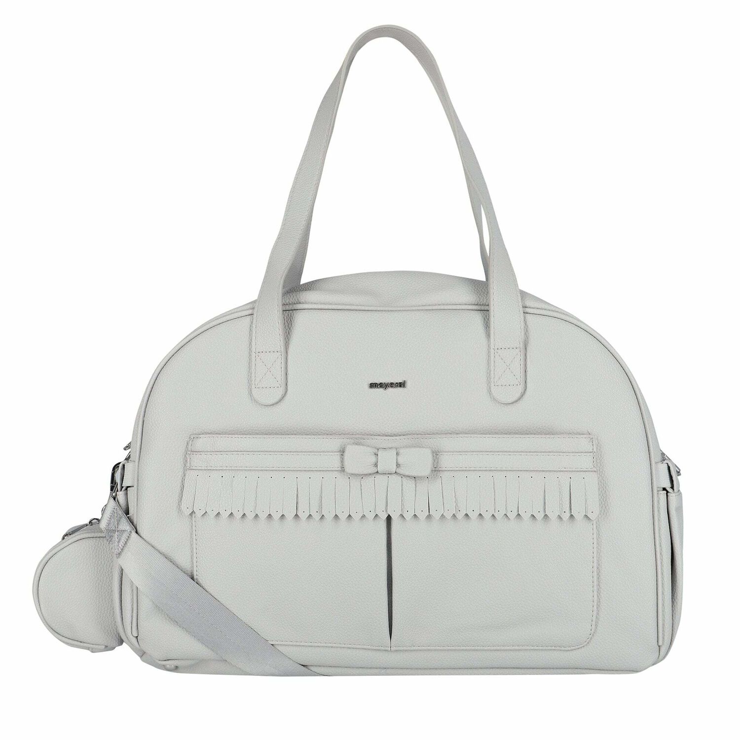 Grey Baby Changing Bag, 1, hi-res