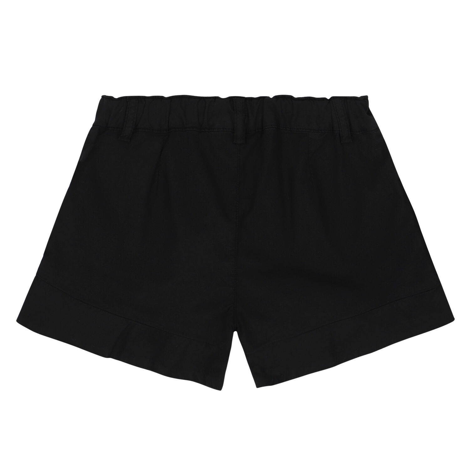 Girls Black Logo Shorts, 2, hi-res image number null