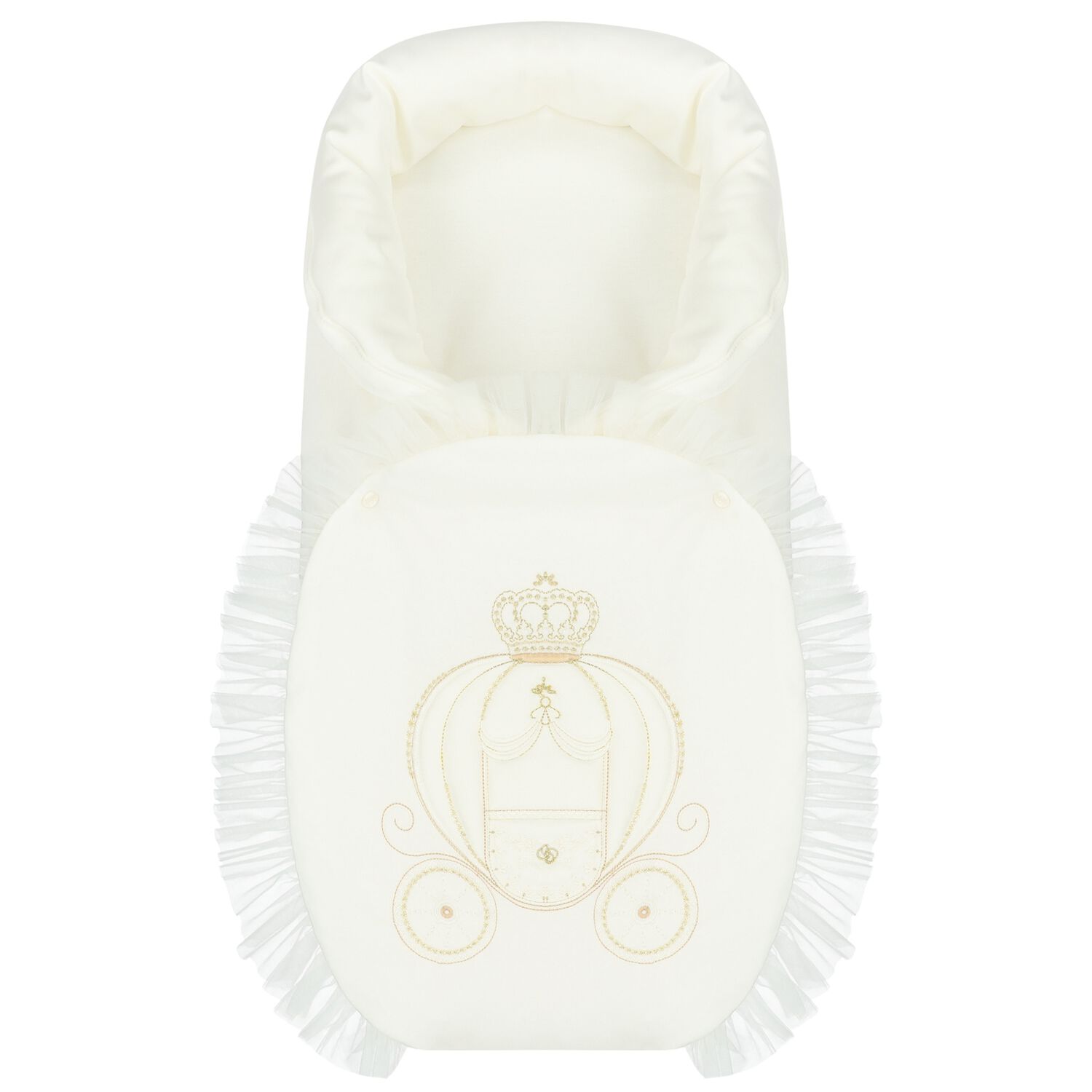 Baby Girls Ivory Carriage Nest, 1, hi-res image number null