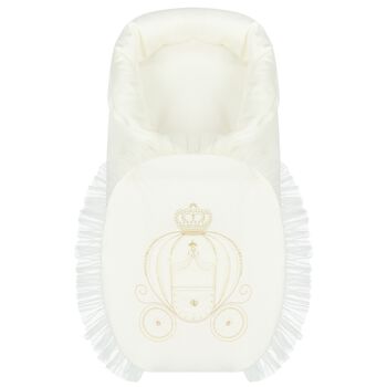 Baby Girls Ivory Carriage Nest