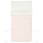 Baby Girls Pink & Ivory Logo Nest, 1, hi-res