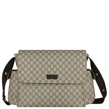 Brown GG Supreme Baby Changing Bag